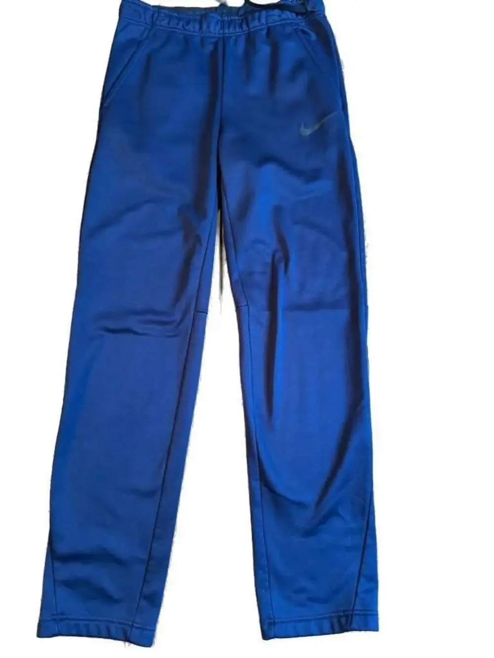 Men’s small Nike Therma-FIT Athletic Training Jogger Pants Blue Small